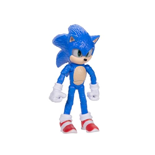 Sonic The Hedgehog Emerald Wave 3 back view for full character display