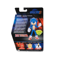 Sonic The Hedgehog Emerald Wave 3 close-up highlights paintwork and sculpting
