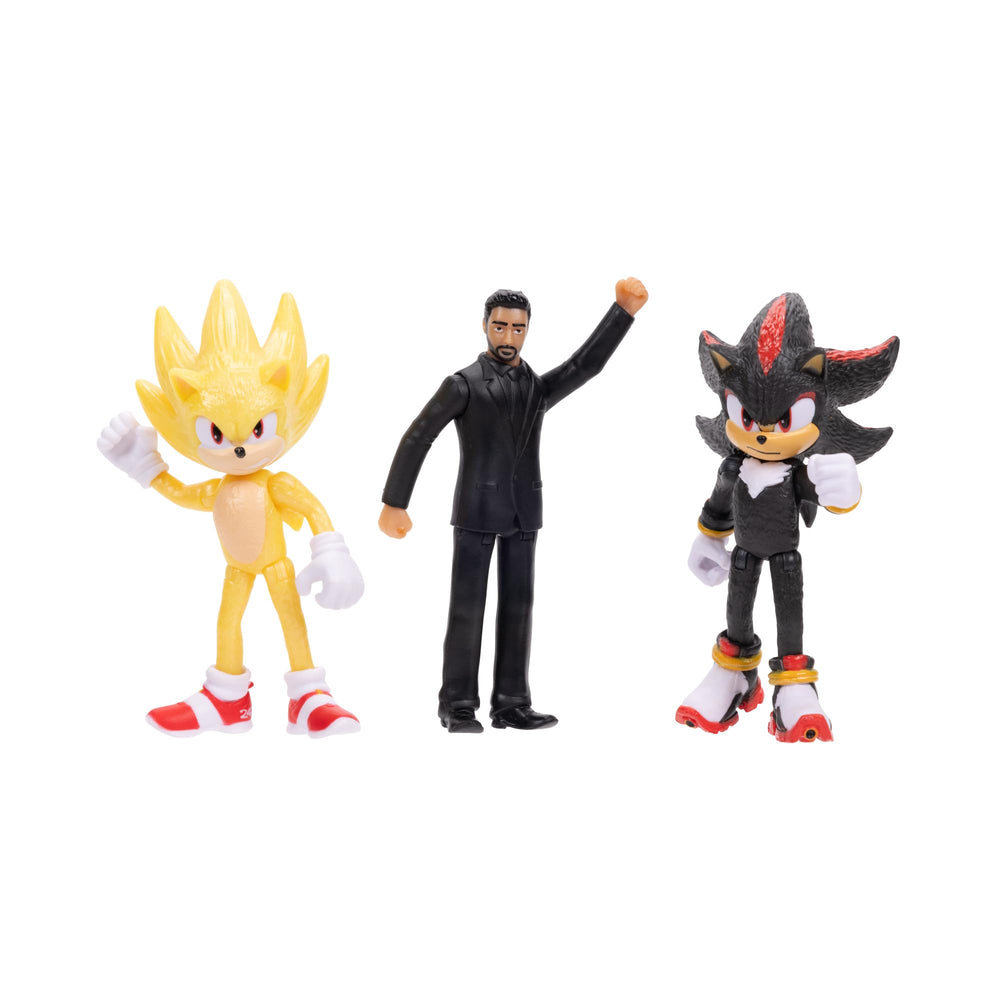 Sonic The Hedgehog Sonic 3 Movie figure display area setup.