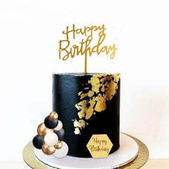 SONICEBUY man-themed cake decor ideal for birthdays and anniversaries.