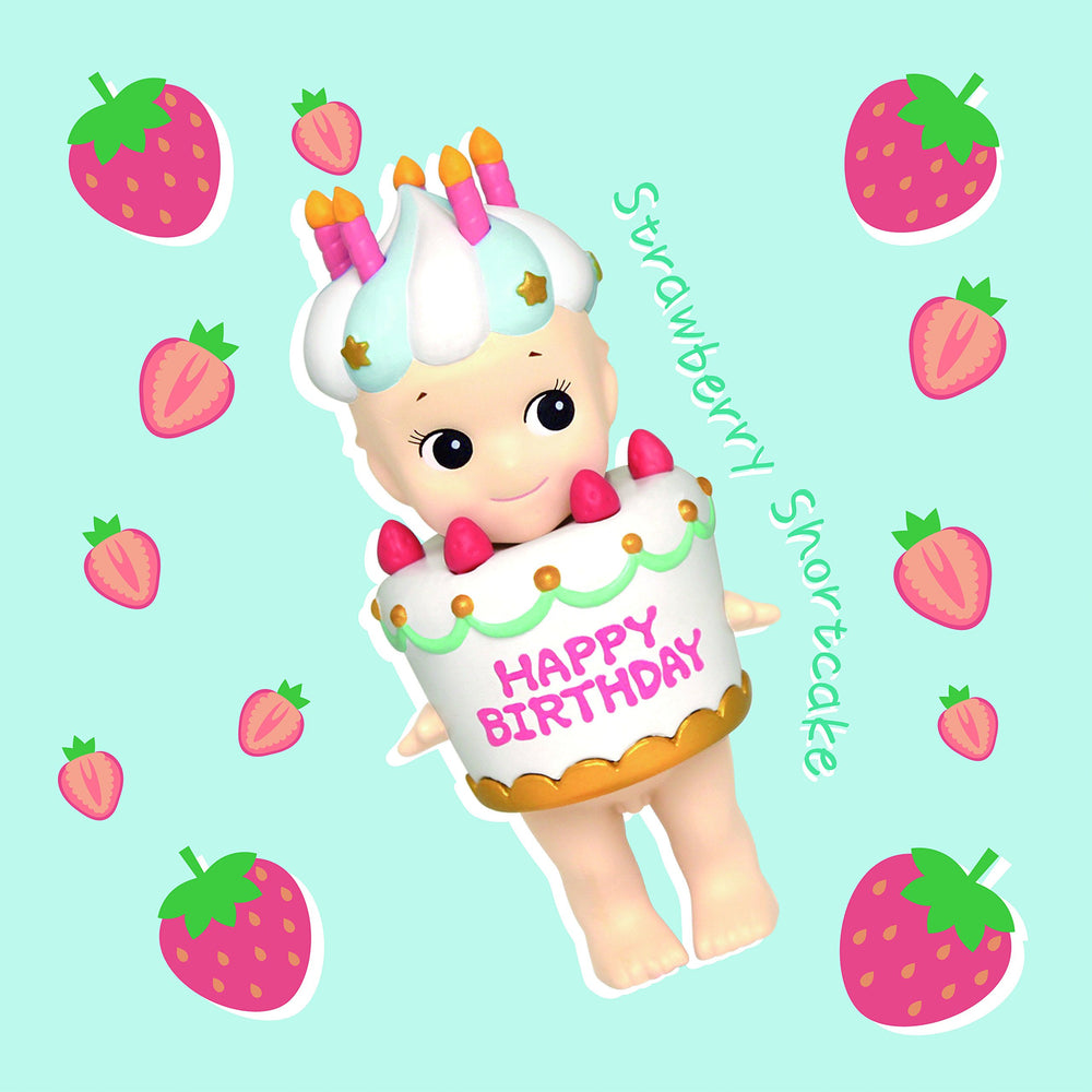 Sonny Angel Birthday Gift 2017 lemon cake figure bright collectible for gifting.