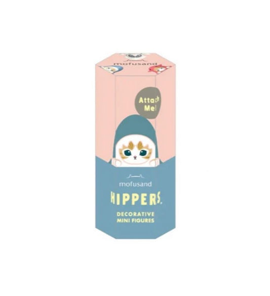 Sonny Angel Hippers Mofusand figure in a surprise box, ideal for shelf display and collection.