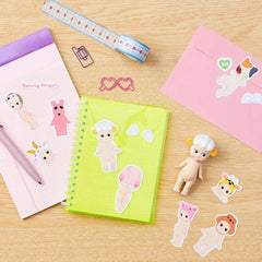 Sonny Angel stickers in varied poses for versatile decor and crafts.