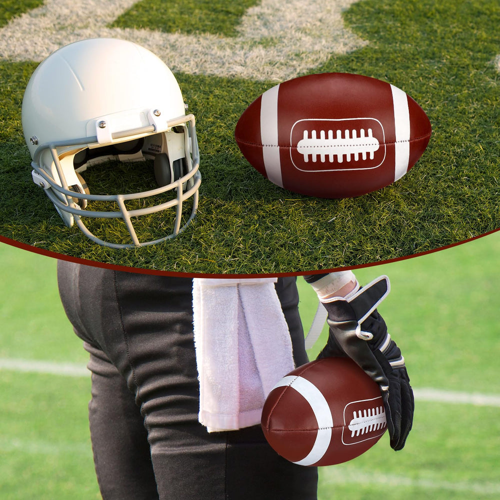 Sonwyoung brown foam football gift idea for parties and rewards.