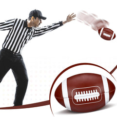 Sonwyoung football decor setup highlights versatile party and gift ideas.