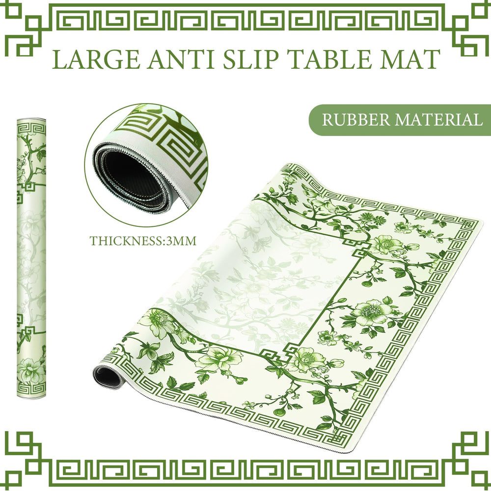 Sonwyoung mahjong mat features chinoiserie design for an elegant setup