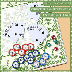Roll-up feature shown for compact storage of Sonwyoung mahjong mat