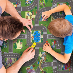Sorbus Traffic Play Mat Waterproof and Easy to Clean—mat care is simple