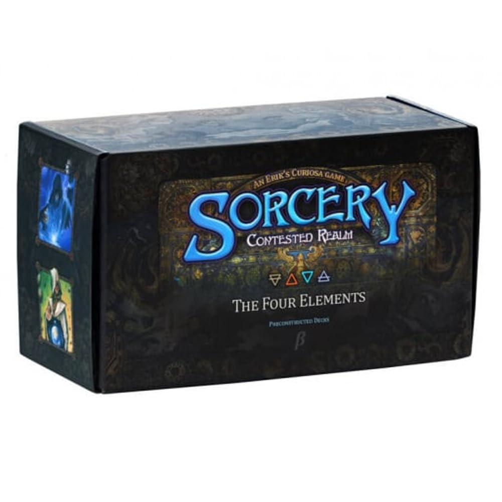 Sorcery Contested Realm Beta deck cover invites immersive fantasy play and quick setup.