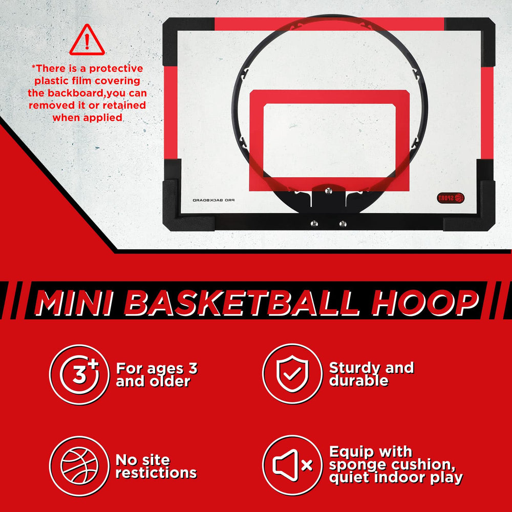 Sosation 16 cm mini basketball offers good grip and bounce.