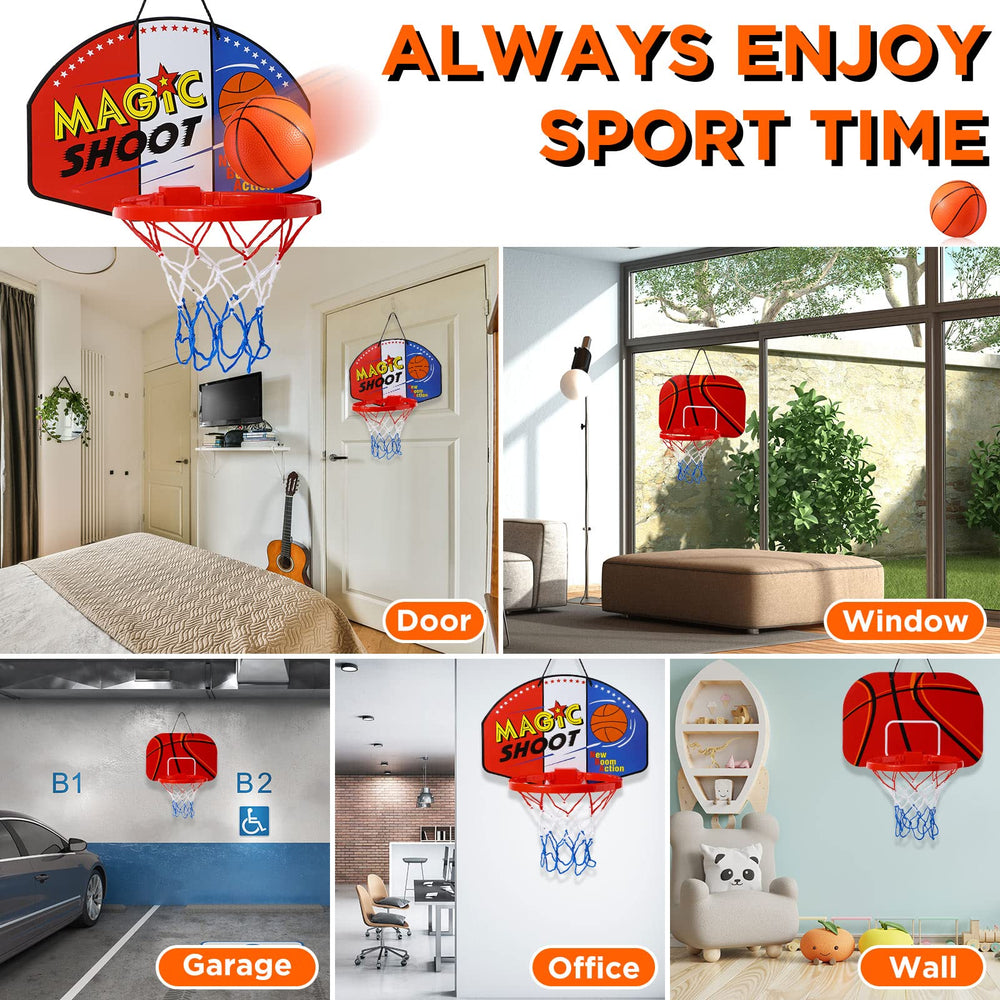 Sosation sticky hooks make wall mounting simple and damage-free.