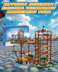 Sosuy Amusement Park Toy offers a large 2174-piece set for engineering exploration.