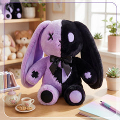 Sotiff 12inch bunny plush serves as a playful sleep companion.