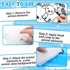 Sotiff self-adhesive sheets for quick figure attachment