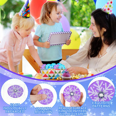 Sotiff snowflake spinner close-up reveals balanced bearings