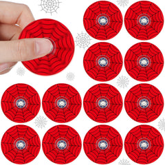 Sotiff Spider Web fidget spinner red, portable for on-the-go play and focus.