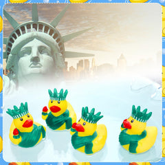 Sotiff Statue of Liberty duck, portable keepsake for travel.