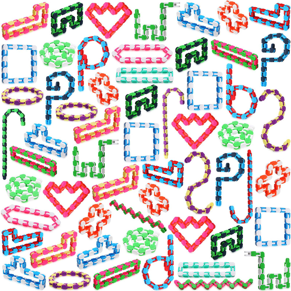 Sotiff Wacky Track 24-link colorful snaps for focused play.