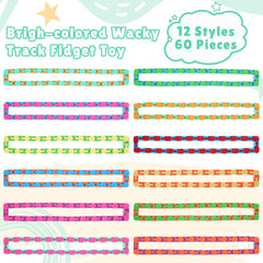 Sotiff Wacky Tracks color variety: 12 colors enable versatile, playful configurations.
