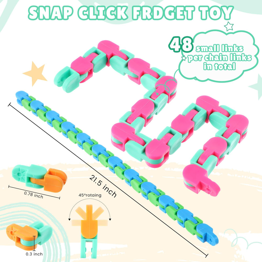 Sotiff Wacky Tracks snapping click: the satisfying sound may help focus during tasks.