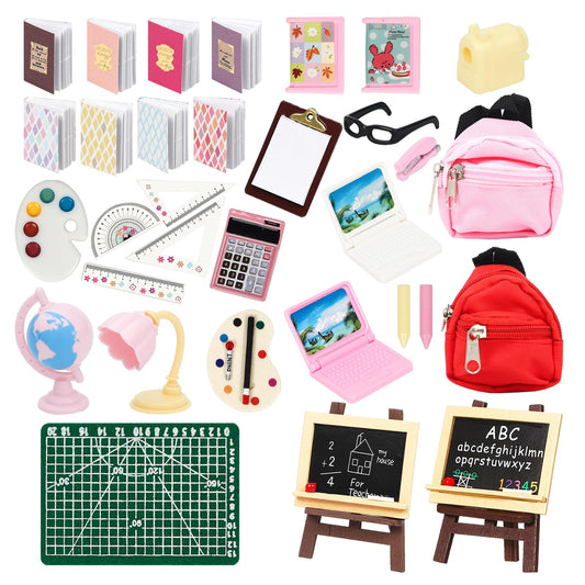 SOTOGO ONEST doll house glasses and notepad set for imaginative classroom play.