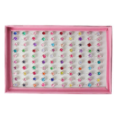 SOTOGO ONEST gift box of 100 rings, perfect for party favors