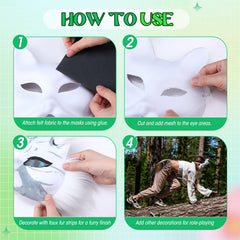 Soulchen felt fabric sheets come in five colors for DIY customization.