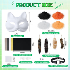 Soulchen fluffy fox tails provide authentic movement for costumes during events.