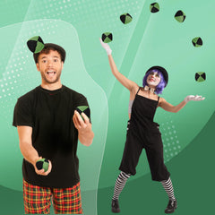 Soulchen 2.48 inch diameter balls enable comfortable throwing and catching.