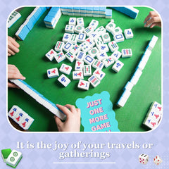 Soulchen Mahjong Shuffler thickened plastic for durable use.