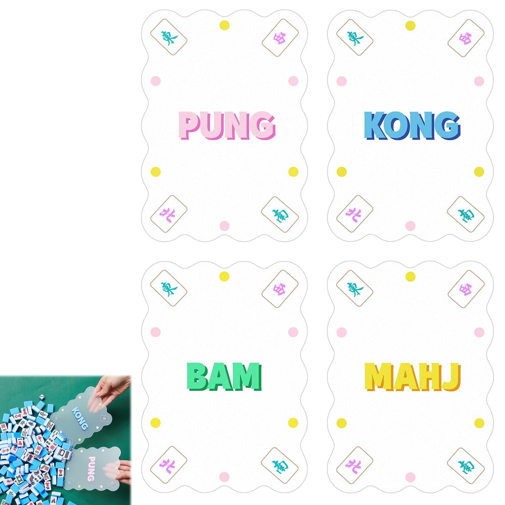 Soulchen Mahjong tile shufflers with transparent design for stylish gameplay.