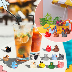 Soulchen penguin resin miniatures create cute seasonal accents for desks and bookcases.