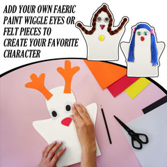 Soulchen soft cotton fabric puppets offer durable materials for repeated use.