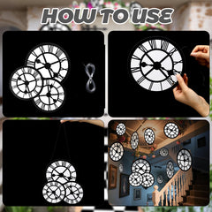 Soulchen Wonderland clock 30cm prints on sturdy cardstock ensure high visibility in any venue.