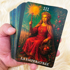 Soulme Tarot deck printed on 400gsm coated paper for durability