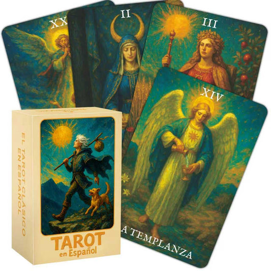 Soulme Tarot deck for beginners front-of-deck view inviting an easy start