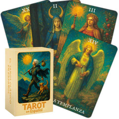 Soulme Tarot deck for beginners front-of-deck view inviting an easy start