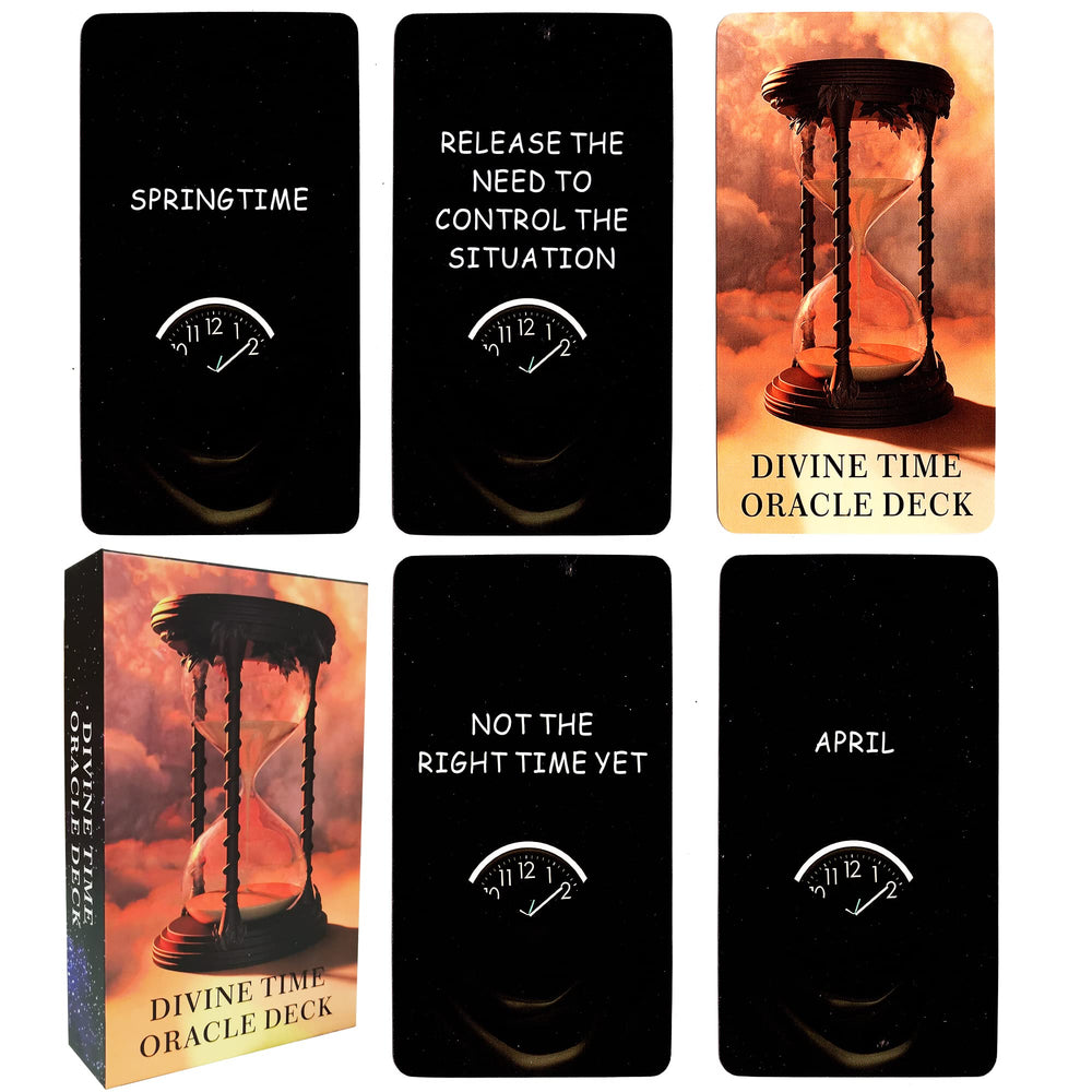 Soulme Time Oracle Deck in box, compact on-the-go readings.