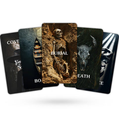 Soulme True Crime Clues hand deck, easy to handle for beginners exploring investigations.
