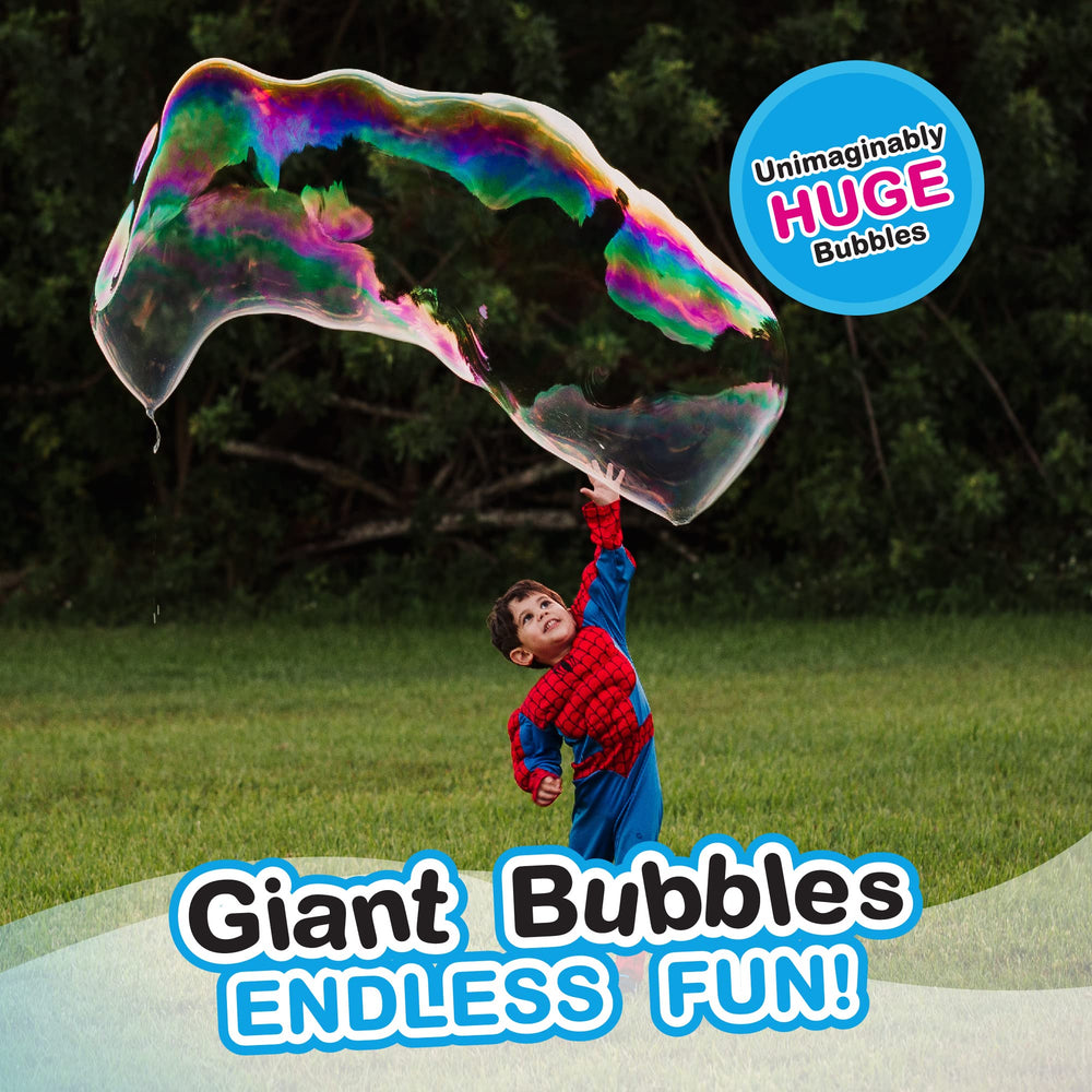 South Beach Bubbles two-handle design helps form long bubbles.