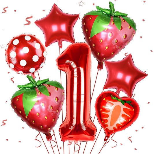 Sowide berry first birthday giant 40 inch balloon adds a bold focal point for celebrations.
