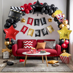 Sowide indoor outdoor movie night decor versatile for any venue