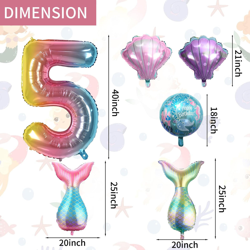 Sowide sea shell balloons enhancing sea themed decor