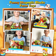 Soyee magnetic blocks classroom activity: portable STEM fun for group play.