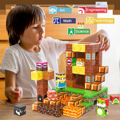 Soyee compatible-with-market blocks fit with other sets for expanded builds.