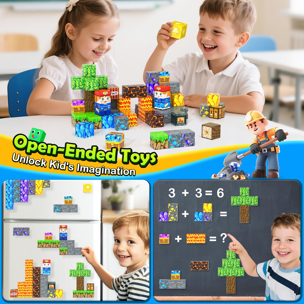Soyee Magnetic Blocks mineral cave elements spark imaginative building on trips.