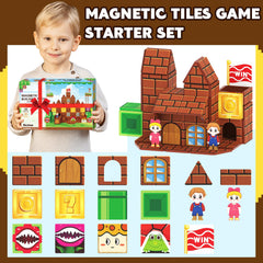 Soyee Magnetic Tiles included figures spark guided play and role-playing scenarios