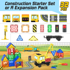 Soyee magnetic-tiles kids play scene captures action and storytelling