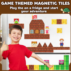 Soyee Magnetic Tiles wall blocks offer sturdy, easy-to-build structures for growing dexterity