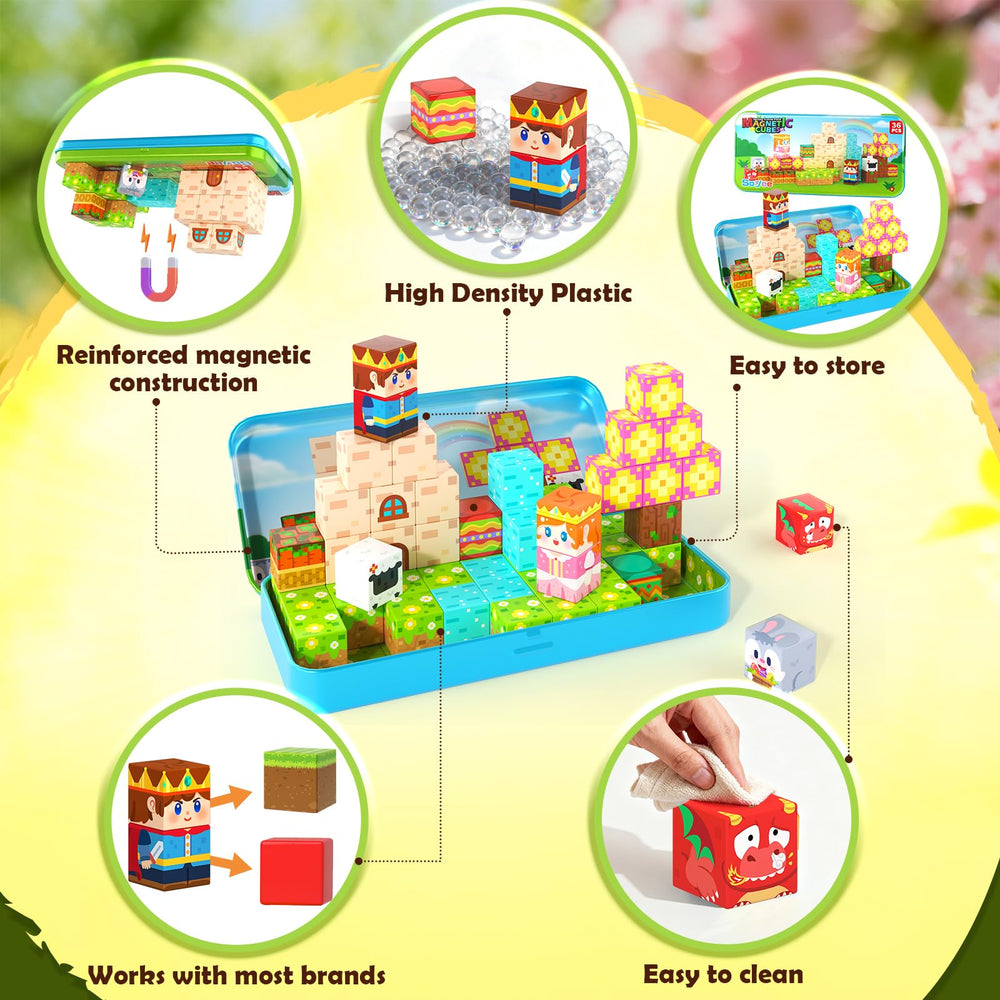 Soyee prince model promotes imaginative play and precise building.